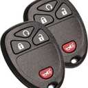 SUPALAND Keyless Entry Remote Control Key Fob Replacement Fits Chevy Silverado Avalanche Equinox Express Traverse GMC Yukon Sierra 1500 2500 3500 HD Acadia 2007 2008 2009 2010 2011 2012 2013 OUC60270
