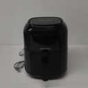 CHEFMAN 2 Qt Mini Air Fryer  Digital Space-Saving Compact Air Fryer with Nonstick and Dishwasher Safe Basket, Quick & Easy Meals in Minutes, Features Digital Timer and Shake Reminder  Black