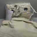 RYB HOME 3-in-1 Soundproof - Blackout - Energy Saving Room Divider Curtains, Extra Wide Window Curtains for Bedroom Living Room Loft Baby Nursery, Beige, Wide 62 x Long 84 inches, 2 Panels