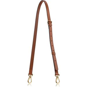 Allzedream Genuine Leather Purse Strap Replacement Crossbody Handbag Long Adjustable (Brown)