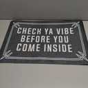 Welcome Doormat for Entrance Way Indoor Front Porch Decor Anti-Slip Rubber Rugs Novelty Gift Mats 23.7"(L) x 15.9"(W)