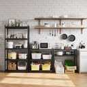 Garvee 5-Tier Steel Garage Shelving Unit, 36" W x 24" D x 72" H, 2500 Lbs