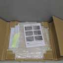 MECCANIXITY Acrylic Display Case Plastic Box Clear Assemble Dustproof Showcase 12.2x12.2x4.1 Inch for Collectibles Items