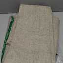 YoungsTex Beige Linen Blackout Curtains for Bedroom, Full Light Blocking Burlap Textured Drapes for Living Room Farmhouse Thermal Insulated Blinds with Grommet Extra Wide, 2 Panels, 60 X 63 Inch