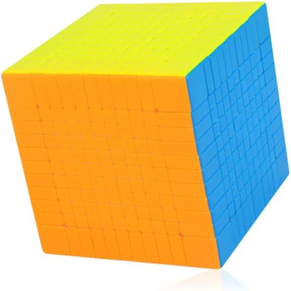 YuXin 11x11 Stickerless Bright Magic Cube 11x11x11 Speed Cube