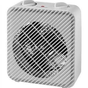 Pelonis 1500W 3-Speed Electric Fan-Forced Space Heater, Compact and Portable, Safety Features, White