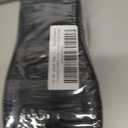 UBFEN Womens Mens Slippers Memory Foam Comfort Fuzzy Plush Lining Slip On House Shoes (5-6 Women/3-4 Men, White Black)