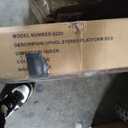 Lijimei Queen Size Platform Bed Frame with Upholstered Button Tufted Headboard, Noise Free, No Box Spring Needed, Easy Assembly, Light Grey