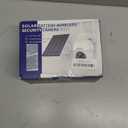 Security Camera Wireless Outdoor, 2K Solar Security Camera,Battery Powered 360PTZ Outdoor Camera,Color Night Vision,2-Way Audio,PIR Motion Detection,Compatible with Alexa