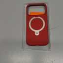 TORRAS Q3 Silicone 360 Spin for iPhone 17 Pro Case with Stand, Fit for MagSafe, Magnetic Ring Kickstand with Camera Control, Liquid Silicone Rubber Soft Phone Case for iPhone 17 Pro 6.3'', Red