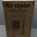 Portable Air Conditioners, Evaporative Air Cooler, 3-Side Air Intake Portable AC Unit w/ 8L Larger Water Tank, 3 Speeds, 60°Oscillation,7.5H Timer, Swamp Cooler for Room Home Office