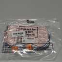 Silk Satin Sleeping Mask Eye Mask Set Include 2 Blindfold Eyeshade Elastic Strap Double Layer Silk Filling Eye Cover 2 Ear Plugs 2 Storage Bags for Women and Men Sleep Travel Nap (Black, Pink) (Black, Taro Purple)