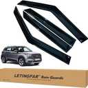 Window Visors Rain Guards for Hyundai Venue 2020 2021 2022 2023 Accessories, Wind Deflectors Vent Shades for Hyundai Venue