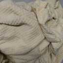 Genina Waterproof Seat Covers for Dining Room Chairs Covers Dining Chair seat Covers Kitchen Chair Covers slipcovers (Beige, 6 Pcs)