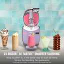 Ninja SLUSHi XL Smart Frozen Drink Maker 10+ Servings Pink Violet, FS601PK1
SMARTER Slushing, BETTER Hosting, No ice needed, SlushAssist Technology, XL 128 oz vessel, 10+ servings