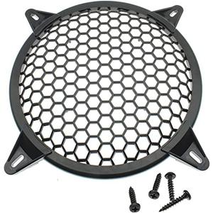 OZXNO 2 Pack 12 Inch Speaker Grills Subwoofer Grill Waffle Grill Guard Protector Covers Subwoofer Speaker Cover