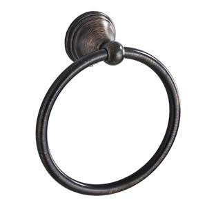 Towel Ring for Bathroom, Oil Rubbed Bronze Hand Towel Holder 1 Pack, Bathroom Accessories and Towel Racks for Bathroom Wall