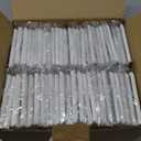 CML Decorator Wall Plates, 50 Pack Electrical Outlet Receptacle Covers, 1-Gang Switch Plates, Standard Size 2.76 x 4.5, Impact Resistant, UL Listed, White, Contractor Pack