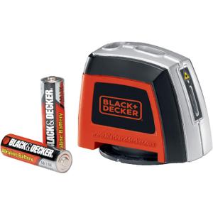 BLACK+DECKER Laser Level, Self-Leveling, 360 Degree Wall Attachment, AA Batteries Included (BDL220S)
