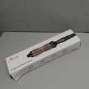 Aima Beauty Hair Curling Iron Brush, 1.5"/40mm Hot Round Brush, Create Smooth & Shiny Loose Curls, Dual Voltage, Dual PTC Fast Heating, 60Mins Auto Shut Off, Black
