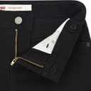 Levi's Girl's Girlfriend Fit Denim Shorty Shorts (8, Black)