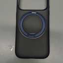 TORRAS for iPhone 17 Pro Case 360 Magnetic Stand O3 Fitness Series, [Fit for MagSafe] [360 Rotating Kickstand] 4X Mil-Grade Shockproof, Camera Control Button, Slim, Translucent Deep Blue