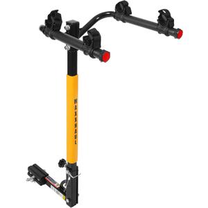 MaxxHaul 50025 Hitch Mount 2 Bike Rack For Cars, Trucks, SUV's, Minivans - 100 lb. Capacity