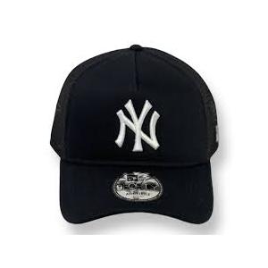 47 Trucker NY Hat, Black, Adjustable