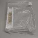 12"x16" Clear Acrylic Serving Tray with Golden Handles, Sturdy Huge Capacity Acrylic Tray for Coffee, Juice, Kitchen and Desk Organizer, Storage Tray (12"x16")