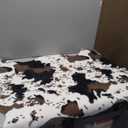 MustMat Cute Cow Print Rug Fun Faux Cowhide Area Rug Nice for Decorating Kids Room 29.5" W x 43.3" L