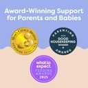 Boppy Nursing Pillow - Firm, Ergonomic U-Shaped Bottle and Breastfeeding Pillow with High Lift for Comfort and Support, Spacious Surface - Neutral Plants and Animals