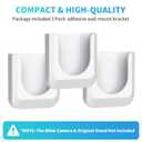 Blink Mini 2 No Drill Wall Mount Bracket for Blink Mini 2/Blink Outdoor 4/Blink Indoor Camera,No Screw Adhesive Blink Camera Mount for Blink Indoor Outdoor Camera 3Pack (Camera Not Included),White