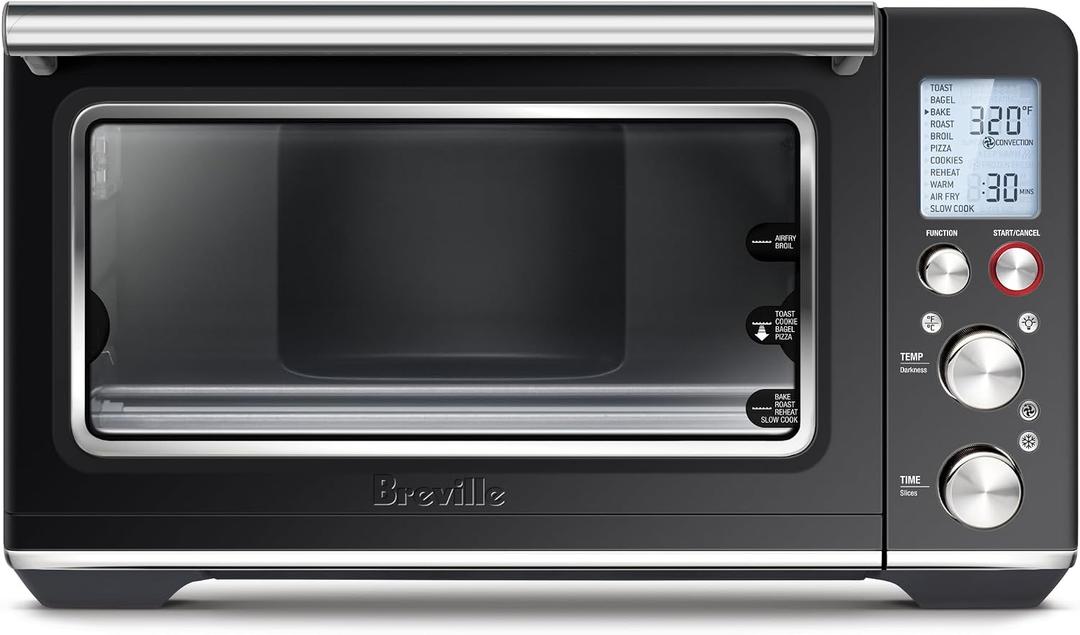 Breville BOV860BTR Smart Oven Air Fryer and Convection Oven, Black Truffle, 0.8 cu ft