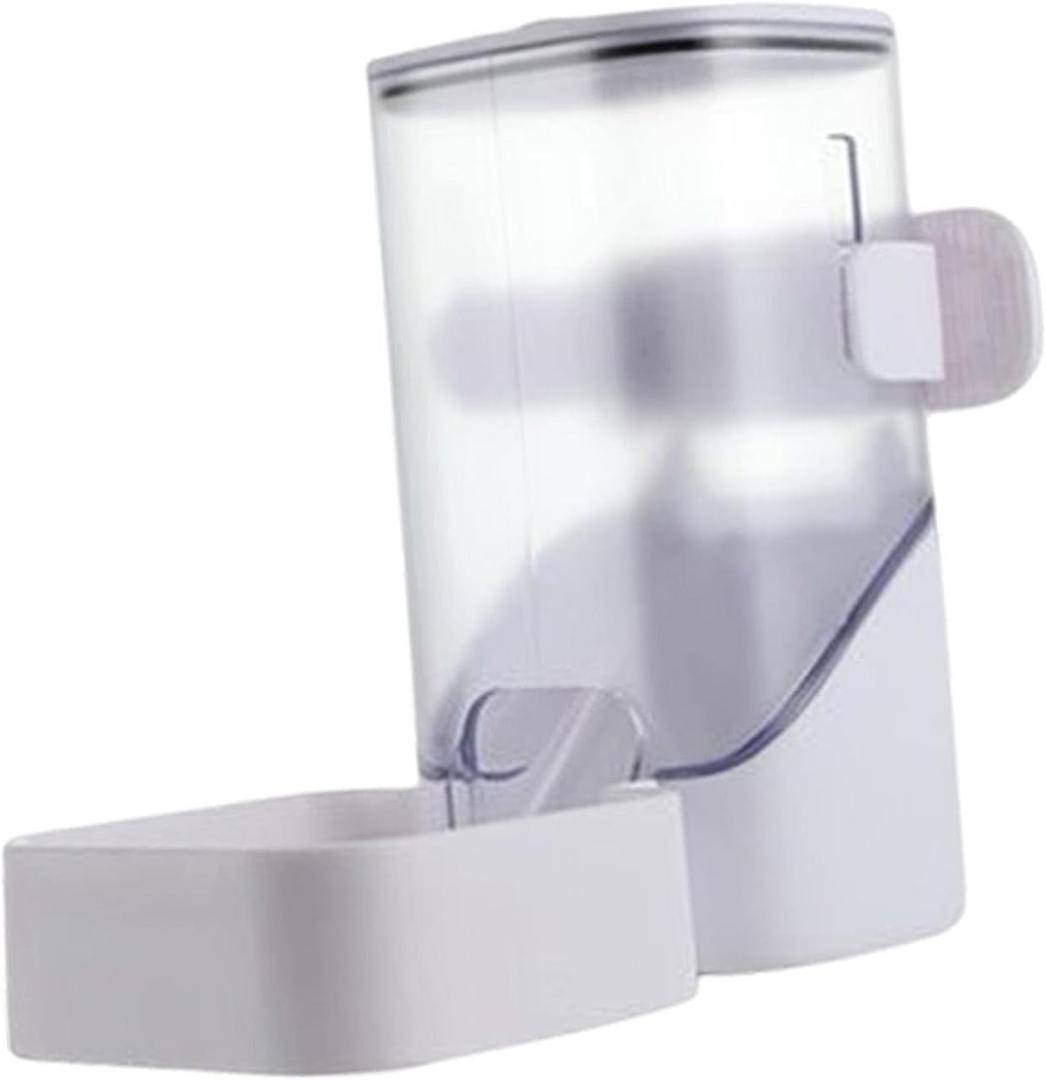 Feeding Station Gravity Dish Buckle Mount Pets Supplies Hanging Automatic Pet Feeder for Indoor Cats Dogs Rabbit Hedgehog Chinchilla (Food Dispenser)