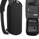 Carrying Case for Steam Deck and Steam Deck OLED Console & Accessories, Shockproof Hard Shell Protective Crossbody Shoulder Chest Bag Pockets for Travel and Home (B)
