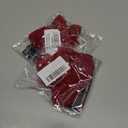 2 x Clothes for Labubus Doll Cute Outfits for La Bubu Keychain Dolls,Kawaii Dress Up Clothing for 17cm Labubus Doll for Birthday Gifts (No Doll)(Red 1)