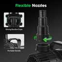 VIVOSUN 1600 GPH Submersible Water Pump with Barrier Bag, 100W Pond Pump, Ultra Quiet Aquarium Pump with 14FT. Lift Height for Pond, Waterfall, Fish Tank, Statuary, Hydroponic