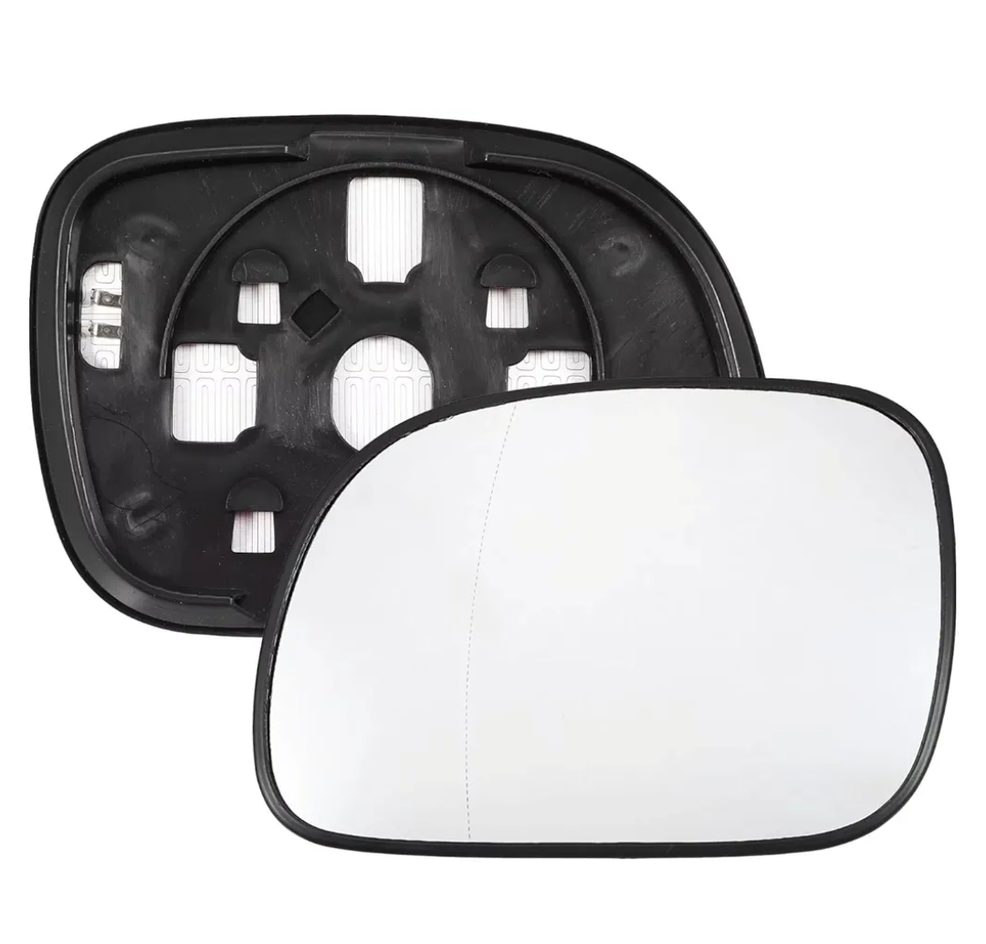 Car Side Mirror Glass for Chrysler for Town for Country 2001-2007 Car Exterior Parts Left Driver Heated Rearview Mirror Glass Lens with Backing Plate