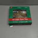 Kurt Adler 10-Light Gold Wire Treetop, 9-Inch