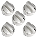 Upgraded Wb03x24818 Stove Knob Gas Oven Range Control Knob Assembly Compatible with GE Burner Accessories Replacements Part PS11729081 AP5989029（5PCS