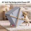 JANVONP Foldable Towel Warmer, 40L Extra Large Capaticy, Saving Space