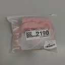 ZAFUL Women Strapless Textured Bandeau Bikini 2 Piece Swimwear Cheeky Solid Lace up Bathing Suits (Medium, 1-pink Wave)