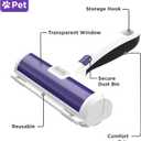 BLACK+DECKER Pet Hair Remover, Roller, Remove Dog Hair and Cat Hair Easily (HMSCT0001)