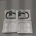 Best Neighbor Ever Mugs Set Housewarming Welcome Gift for Neighbors Co-Workers Friends Novelty Moving Away Mugs Neighbor Birthday Christmas Gift Idea Coffee Cup 11 oz 2-pack