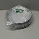 2pack Galvanized Metal Duct End Cap - 8 Inch with Rubber Gasket for Better Fit