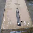 Rolanstar Bed Frame Full Size with Charging Station and LED Lights, Upholstered Storage Headboard with Drawers, Heavy Duty Metal Slats, No Box Spring Needed, Noise Free, Easy Assembly, Dark Grey