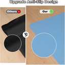 Upgraded 58"x 75" Heavy Duty Mat for Office Chair on Hardwood Floors, Non-Slip PVC Chair Mats for Hardwood Floors, Scratch-Resistant Desk Chairs Mat for Hard Floor, Under Desk Mats for Rolling Chairs