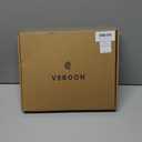 VEBOON Men's Polo Shirts Long and Short Sleeve Cotton Blend Heather Moisture Wicking Casual Collared Shirts (Black, S)