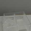 STORi Stackable Clear Plastic CD Organizer with Rubber Feet | Rectangular Jewel Cases Holder Perfect for Theatre Room | Holds up to 30 CD Cases | Made in USA