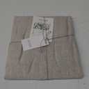ATLINIA 100% Linen Pillowcases Set of 2, Euro Size 26" x 26" Pillow Case, Linen Pillow Sham (Natural)